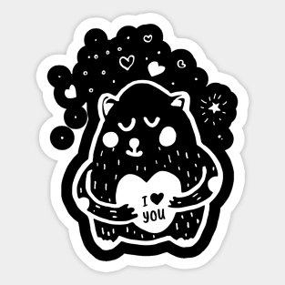 i love you Sticker